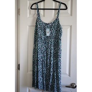 Torrid Button Front Floral  Challis Sundress - 2x - NWT